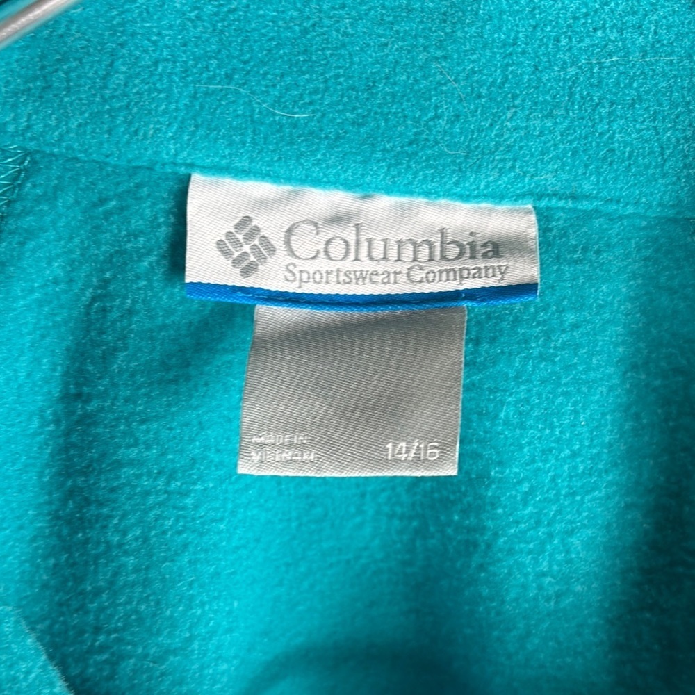 Columbia > Teal Full-Zip Jacket 14/16 - Picture 3 of 7
